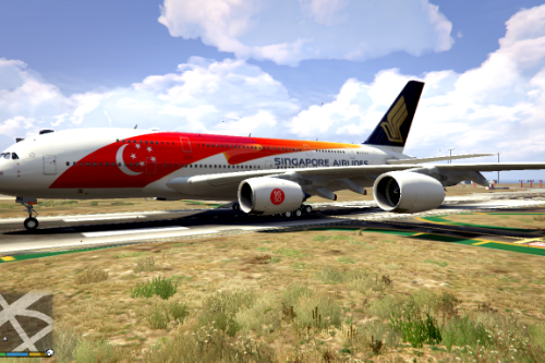 Singapore Airlines SG50 A380-800